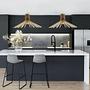 Azur Pendant Lamp Wood 54cm 4