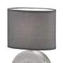 Table lamp 1-light mixed fabric ceramic 1