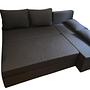 Ecksofa mit Schlaffunktion und Stauraum 2
