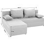 Ecksofa mit Schlaffunktion und Stauraum 4