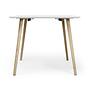 Allie Dining Table Soap Oak White 150 x 90 cm 4