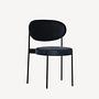 Verner Panton Series 430 Chair Velvet Metal Red 0