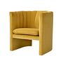 Loafer SC23 armchair velvet yellow 0