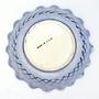 Vintage bowl with wavy edge Ceramic 1970s 4