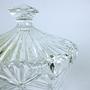 Vintage Bonbonniere Crystal Glass 1980s 5