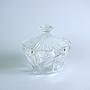 Vintage Bonbonniere Crystal Glass 1980s 7