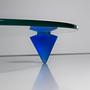 Vintage Postmodern Bowl Glass 1980s 2