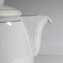 Vintage teapot porcelain ceramic white 1980s 2