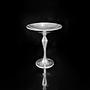Foot bowl Metal Silver 1980s 4