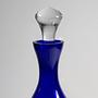 Decanter & Shot glasses Glass Cobalt blue 5