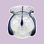 Jugendstil Vase Glas 1910er Jahre 0