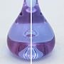 Vintage Blumenvase Kristall 1970er  4