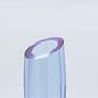 Vintage Blumenvase Kristall 1970er  6