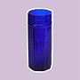 Vintage Vase Kobaltblau Glas 1990er Jahre 0