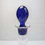Vintage Postmodern Dekanter Glas 1990er Jahre 1