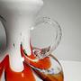 Vintage Vase Milchglas 1970er Jahre 1