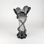 Vintage Art Nouveau Vase Glass 1900s 6