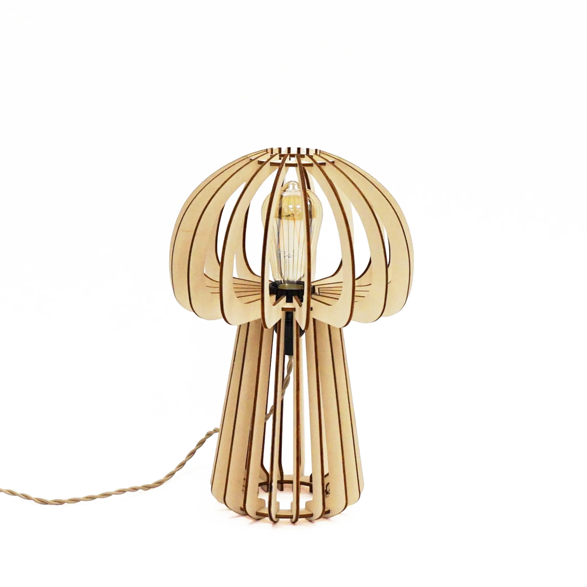 Alma Tischlampe Holz 20cm 5