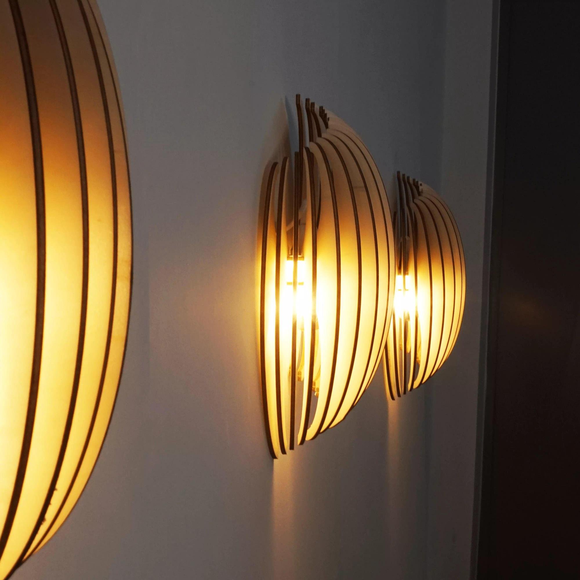 Assia Clair Wall lamp wood 1