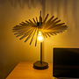 Alba Tischlampe Holz 38cm 3