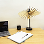 Alba Table Lamp Wood 38cm 4