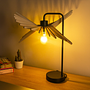 Alba Tischlampe Holz 38cm 6