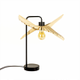 Alba Tischlampe Holz 38cm 8