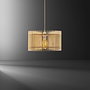 Apollon Pendelleuchte Holz 34cm 8