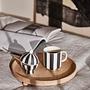 Toppu Cup Fine Ceramic Black White 0