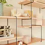 Link Trio Scaffale a parete faggio acciaio naturale 2
