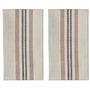 2x Linu Dish towel Organic cotton Beige 0