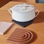 Rainbow Trivet Untersetzer Silikon Rosa 3