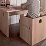 Arca Kinderstuhl/Nachtisch Eichenholz Braun 3