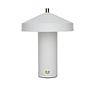 Hatto LED Tischlampe Stahl Weiß 1