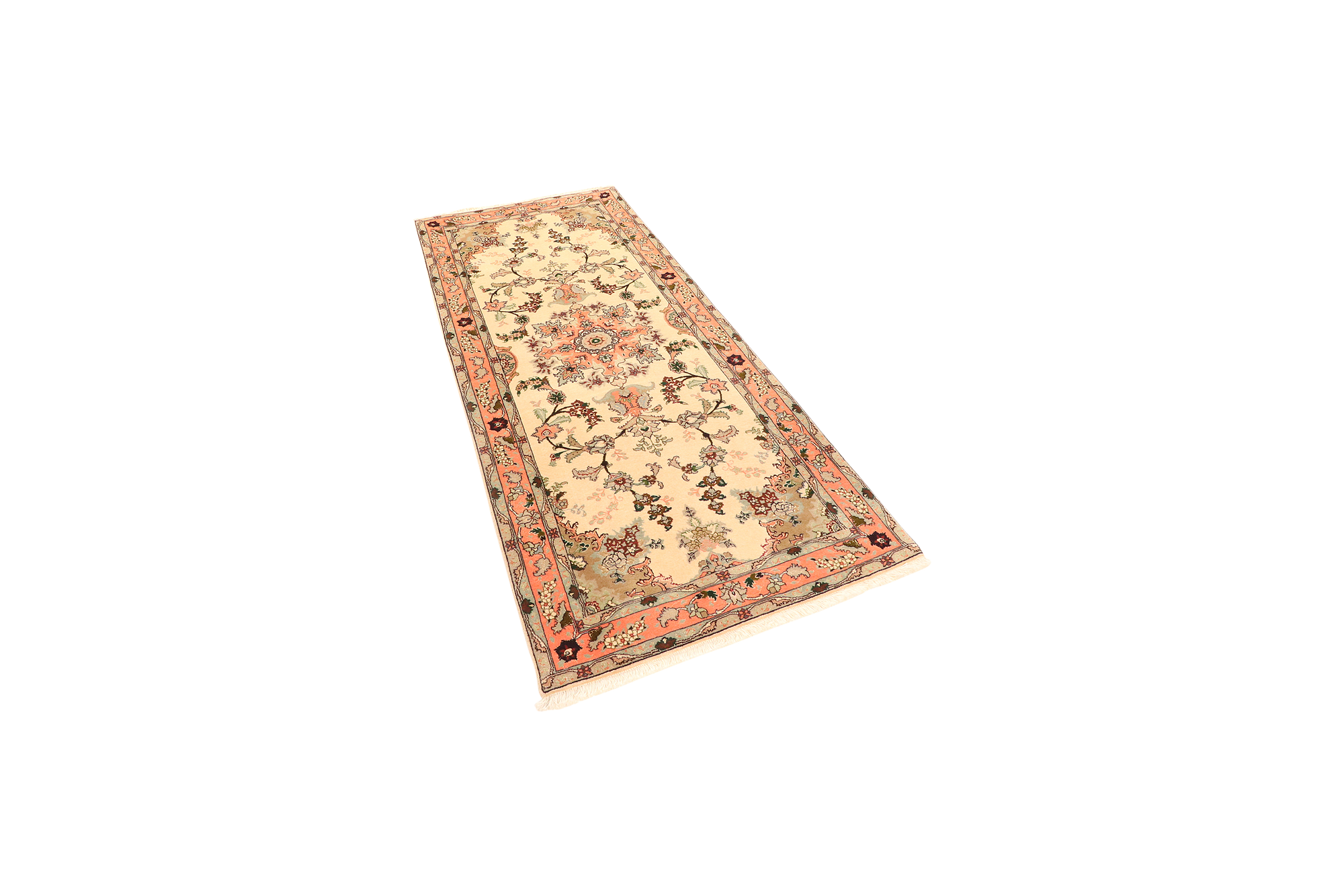 Tabriz Teppich Braun 3