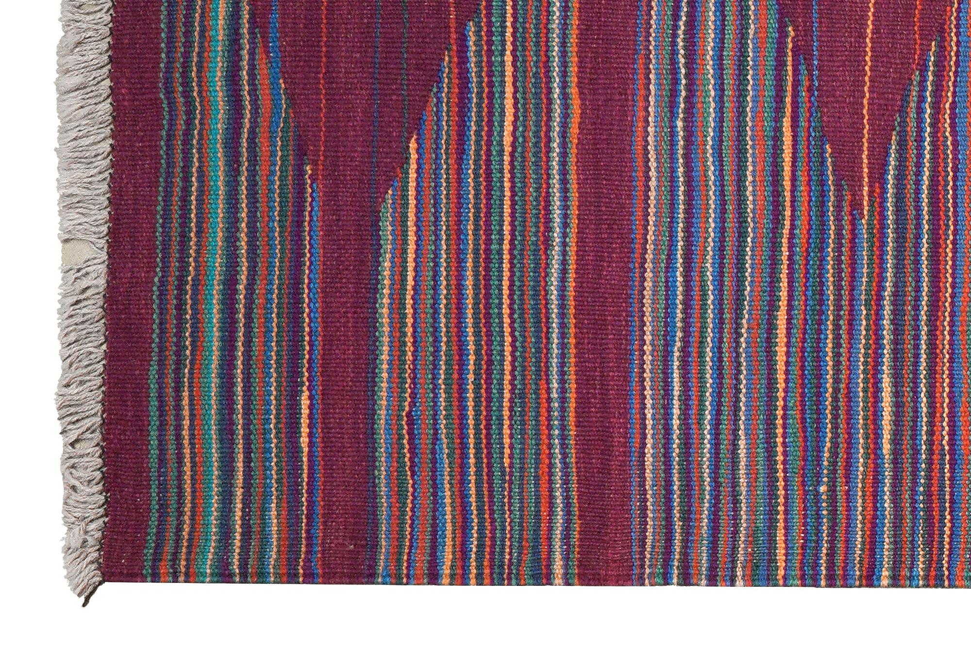 Kilim Gashgai Carpet Purple 1