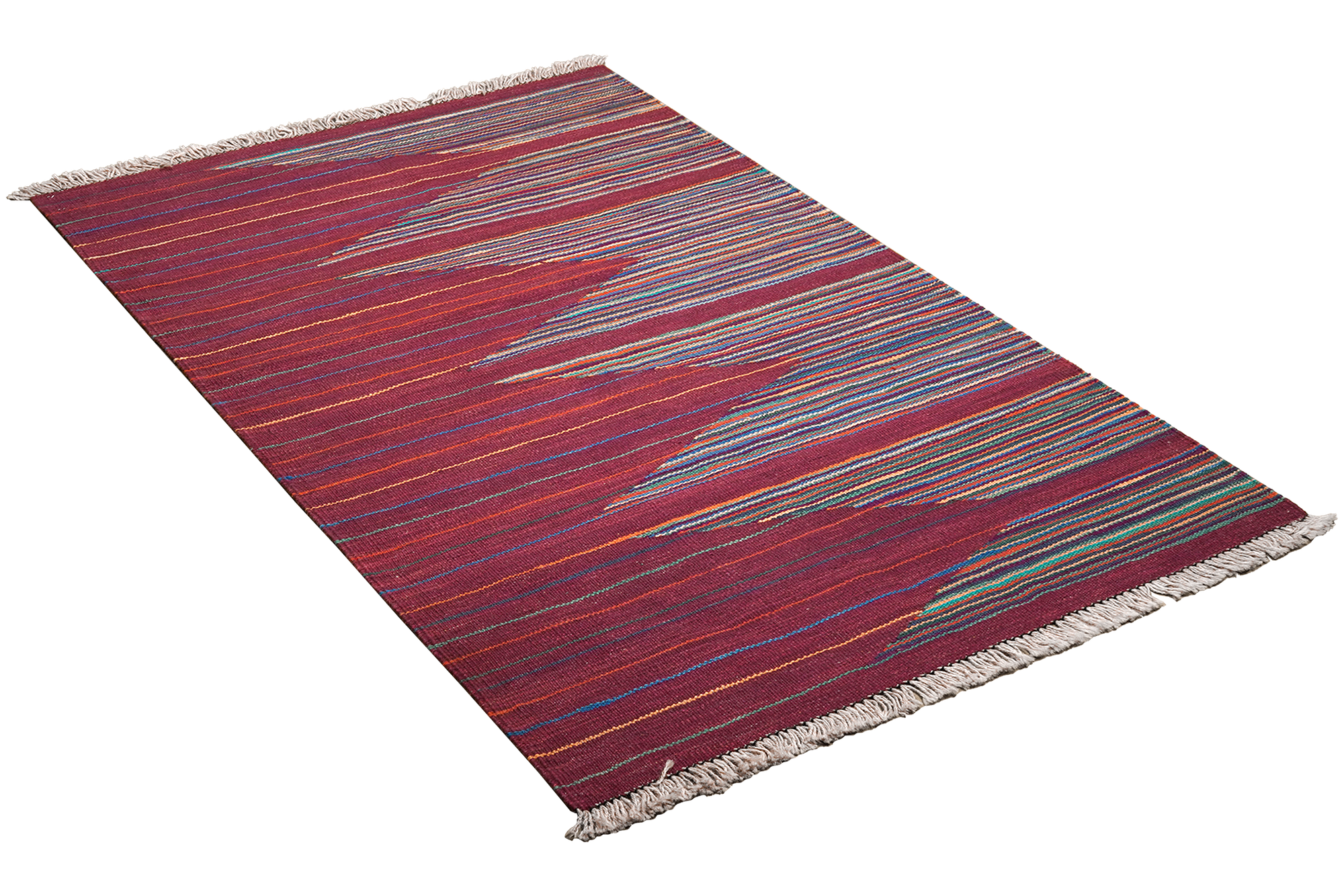 Kilim Gashgai Teppich Lila 2