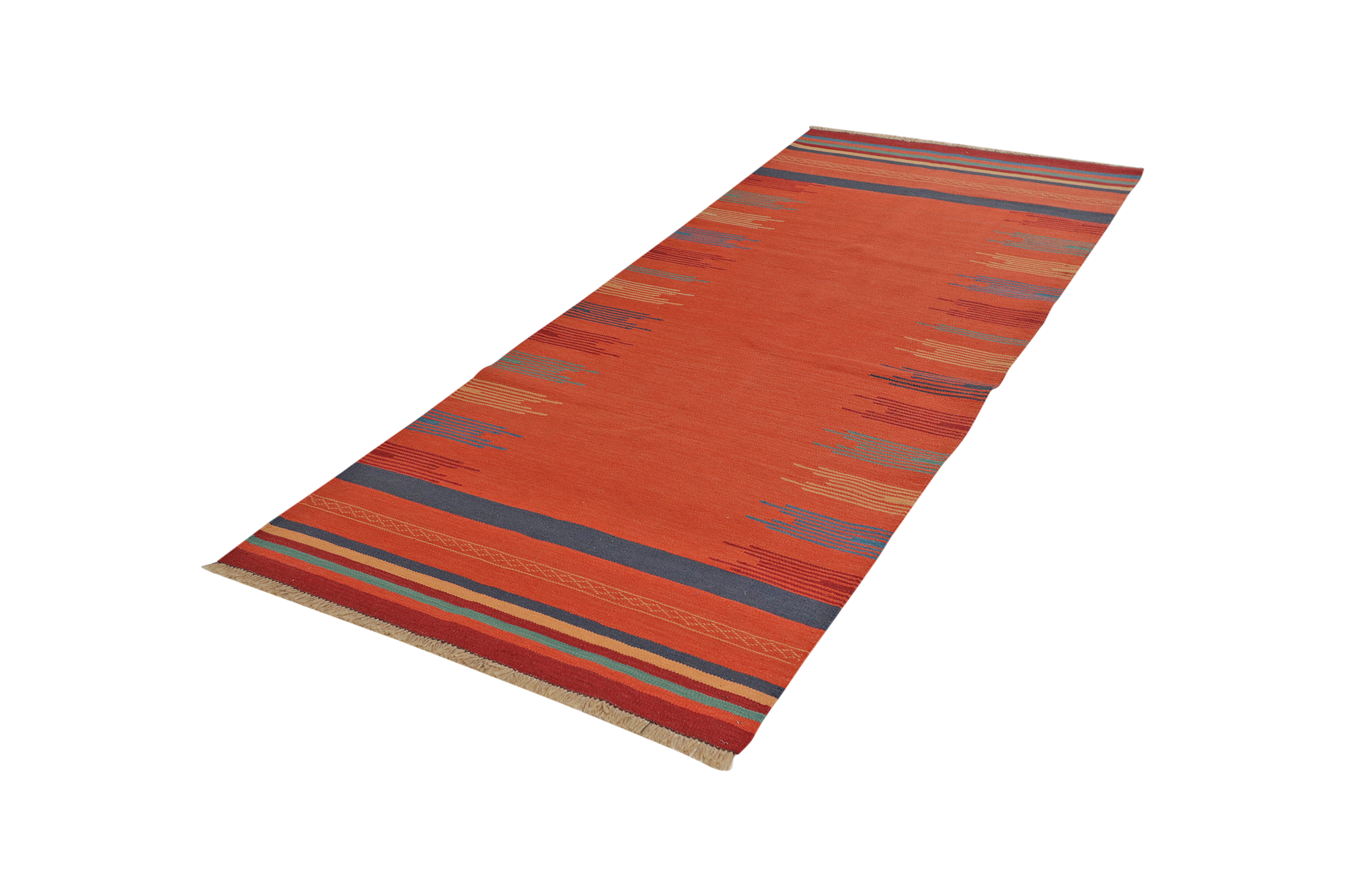 Kilim Gashgai Teppich Orange 3