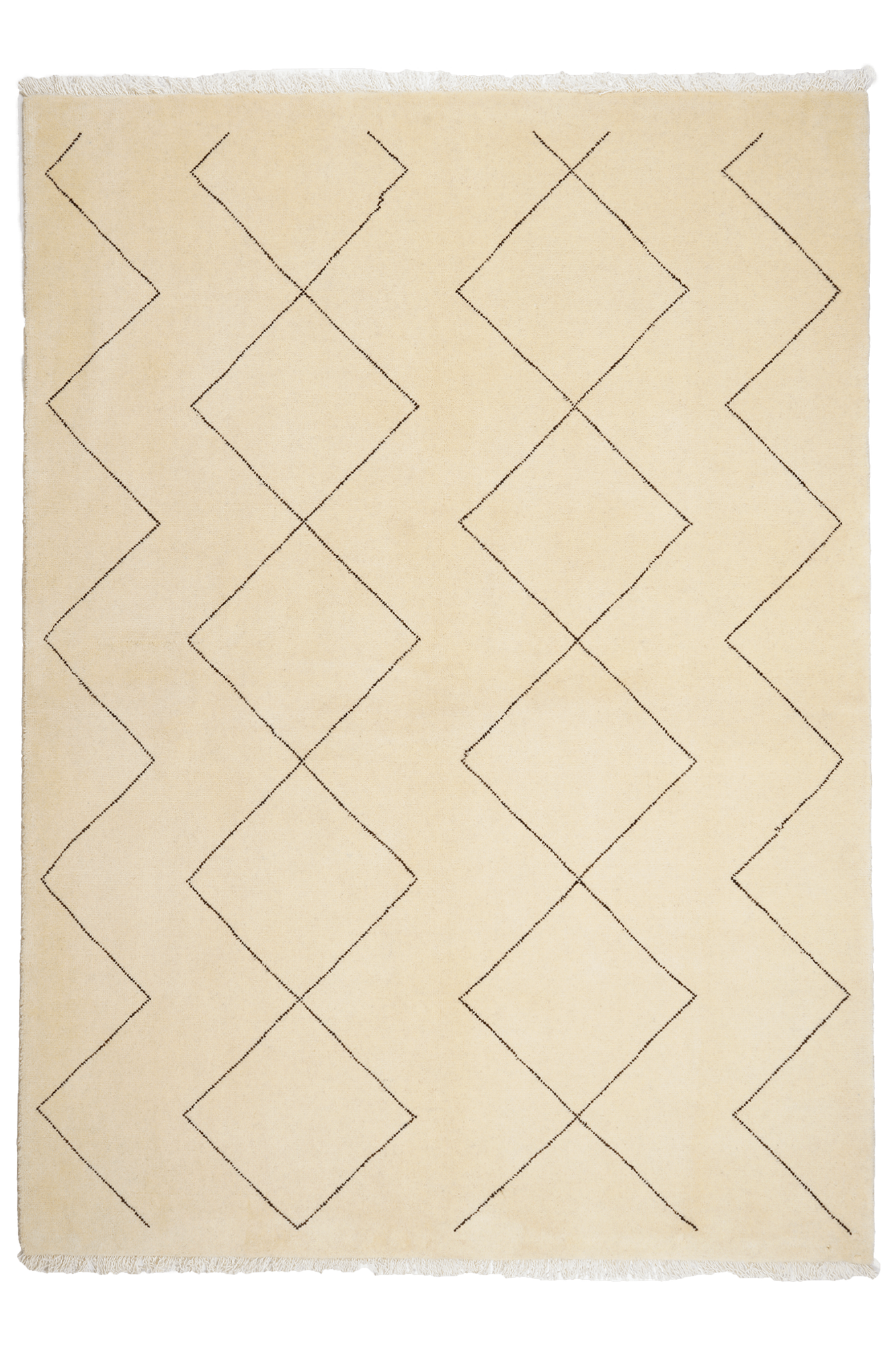 Gabbeh Basi Teppich Beige 3
