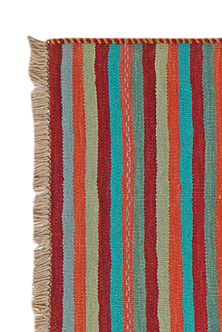 Kilim Gashgai Teppich Mehrfarbig 1