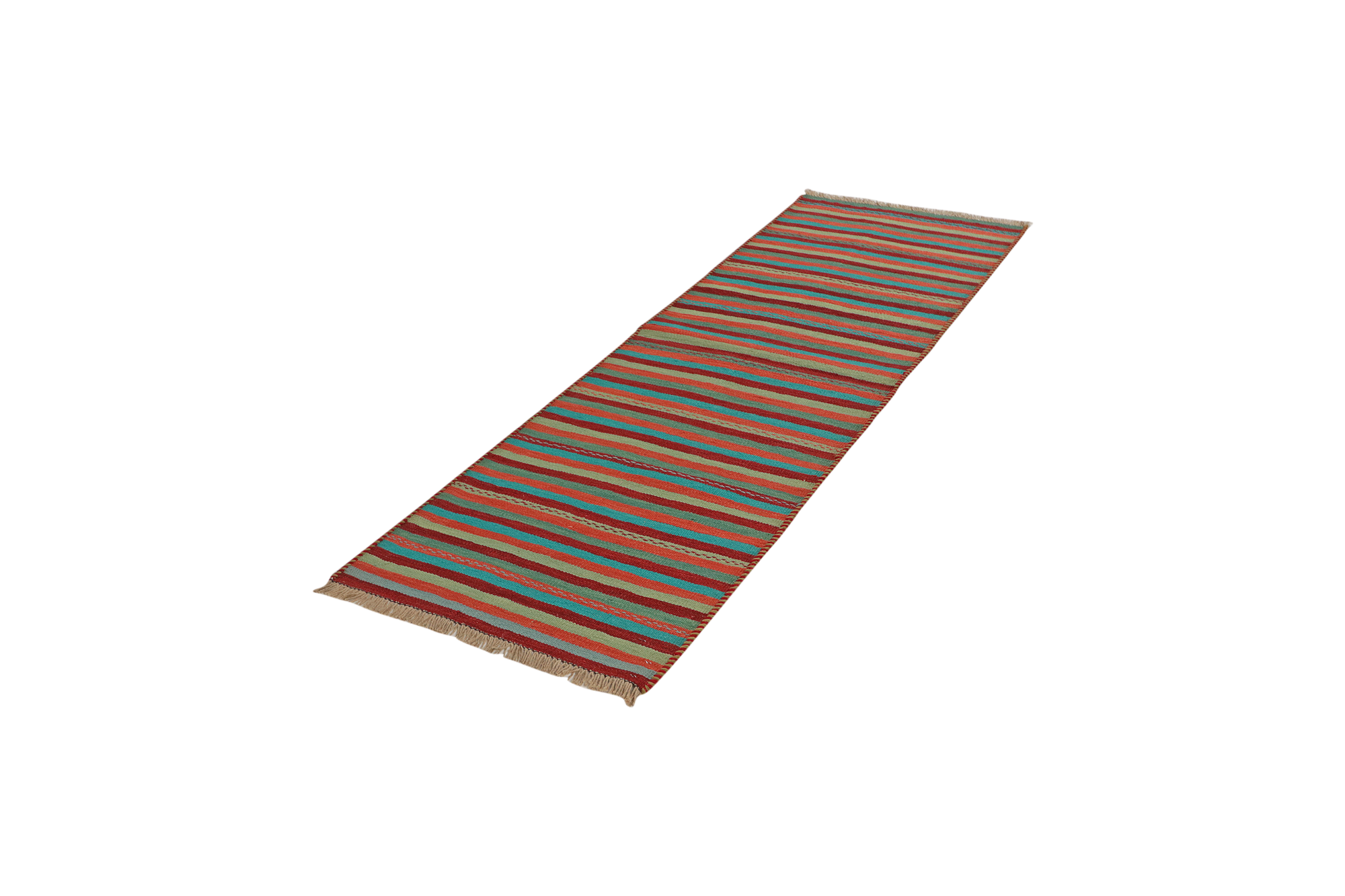 Kilim Gashgai Teppich Mehrfarbig 3