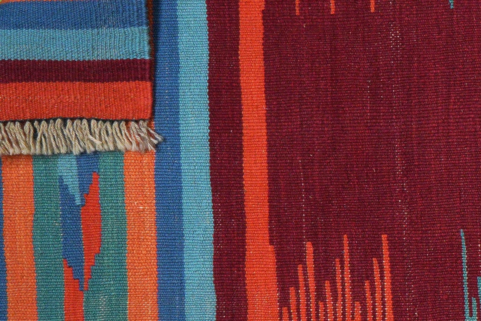 Kilim Gashgai Teppich Mehrfarbig 4