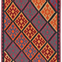 Kilim Gashgai Teppich Mehrfarbig 0