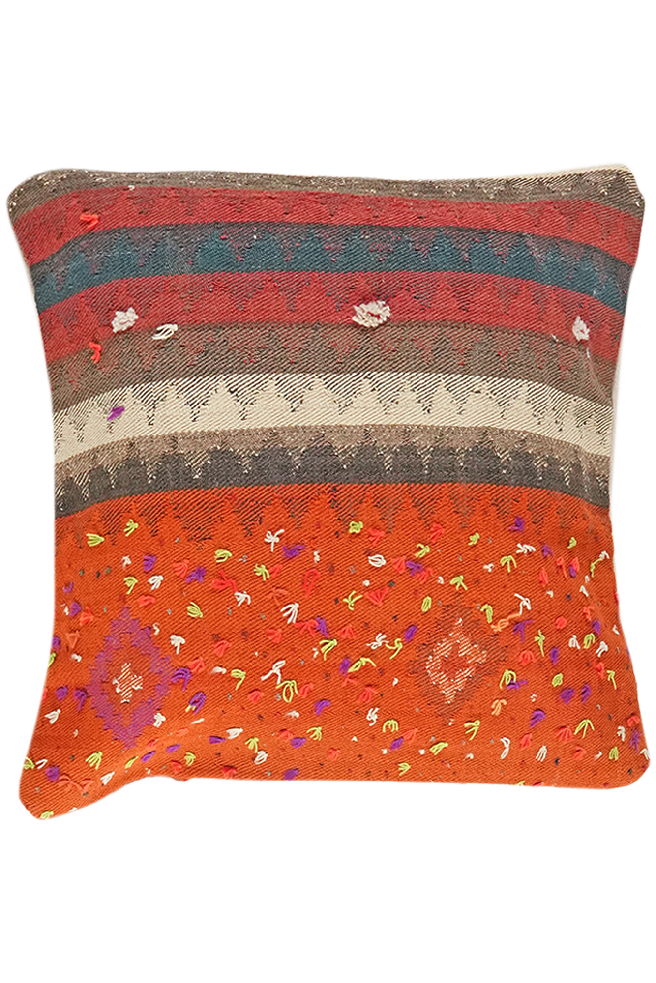 Kilim Kissen 65x65cm Bunt 0