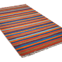 Kelim Gashgai Carpet Wool Multicolored 2