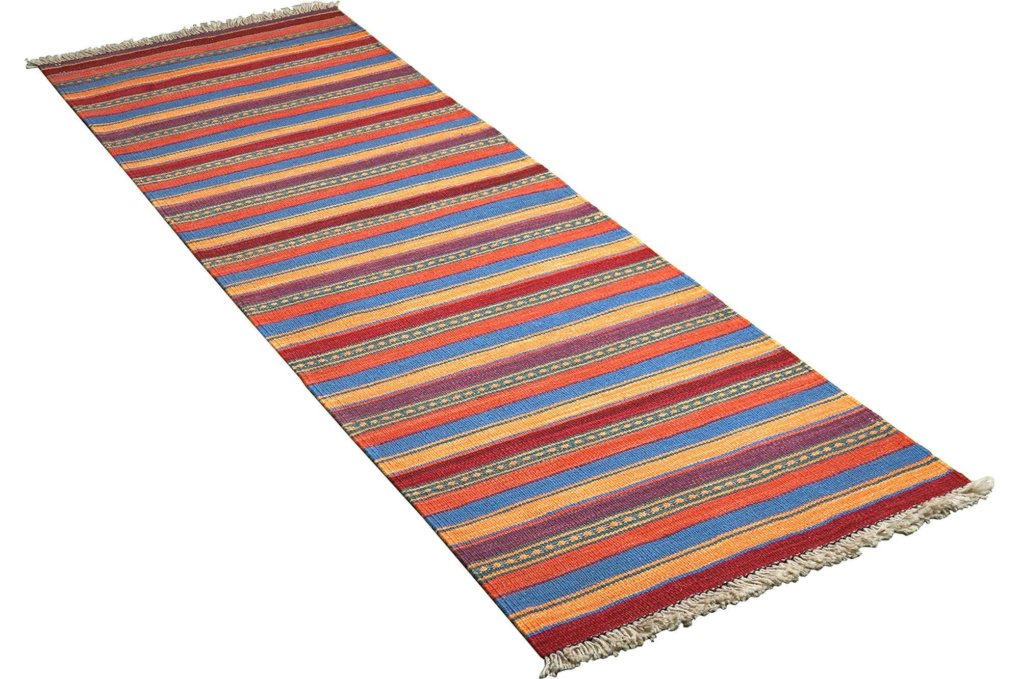 Tappeto Kilim Gashgai Lana Multicolore 2