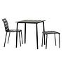 Aligned stool Maarten Baas White 2