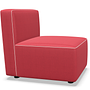 Dado SF0301 Sofa Module 1-Seater Red 2