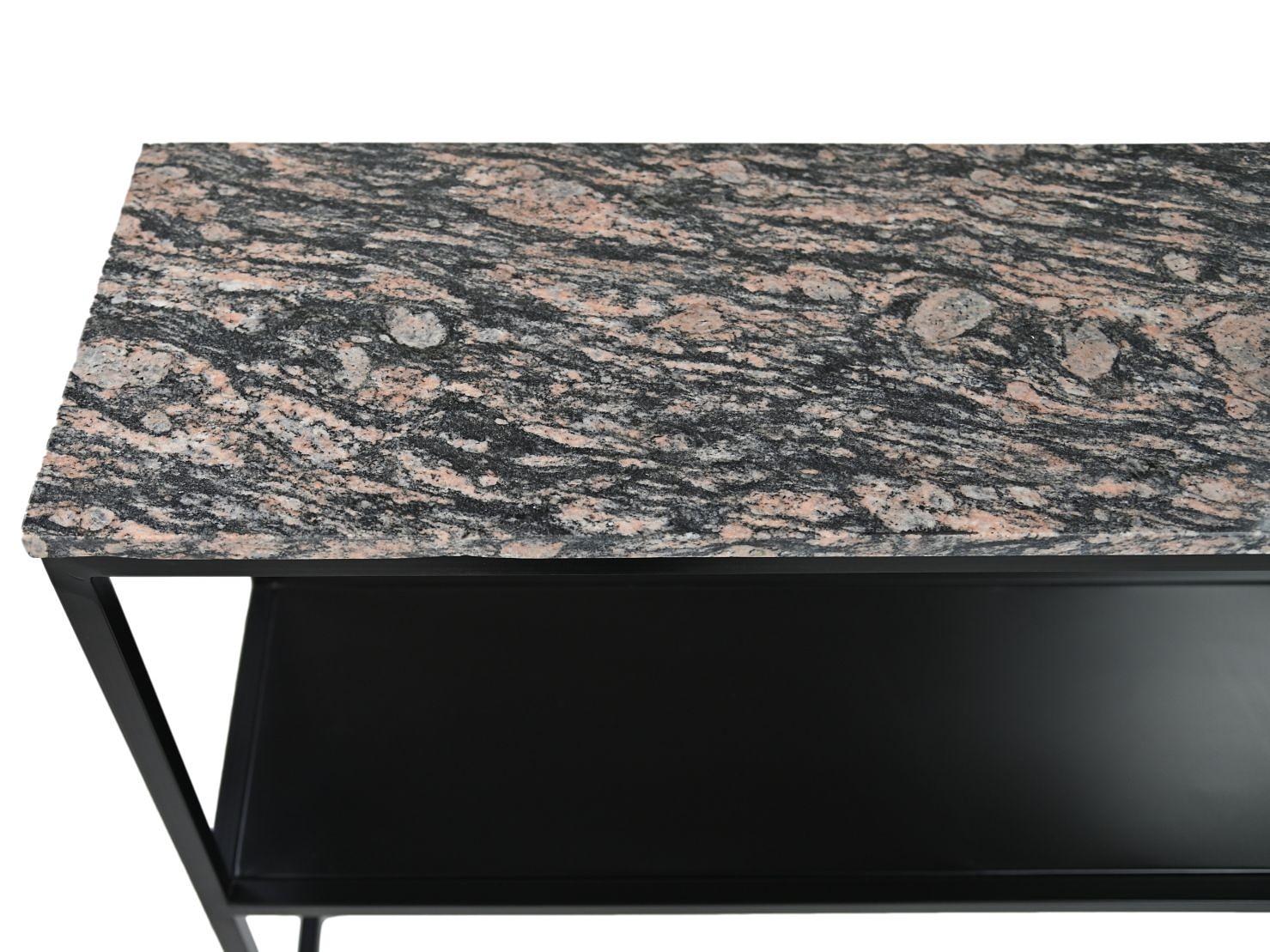 Marseille Konsolentisch Marmor Metall 3
