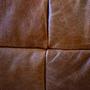 Togo Sofa 3-seater Pull-Up-Leather Pine Brown 4